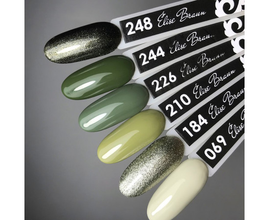 Зображення 3 Гель лак для нігтів Elise Braun 10 мл, № 248, Об'єм (мл, г): 10, Колір: 248
