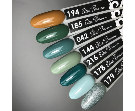Зображення 3 Гель лак для нігтів Elise Braun 10 мл, № 179, Об'єм (мл, г): 10, Колір: 179