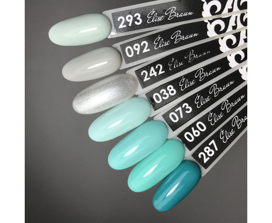 Зображення 3 Гель лак для нігтів Elise Braun 10 мл, № 073, Об'єм (мл, г): 10, Колір: 073