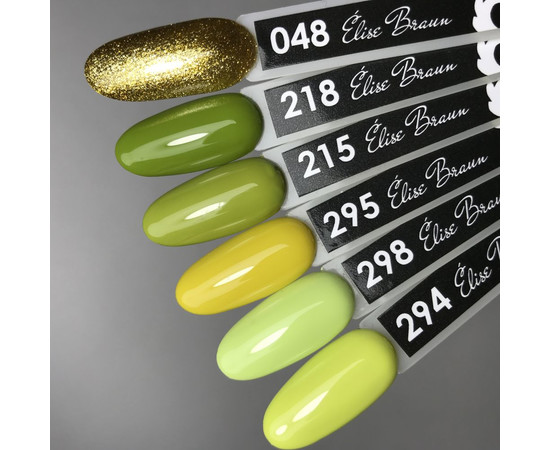Зображення 3 Гель лак для нігтів Elise Braun 10 мл, № 218, Об'єм (мл, г): 10, Колір: 218