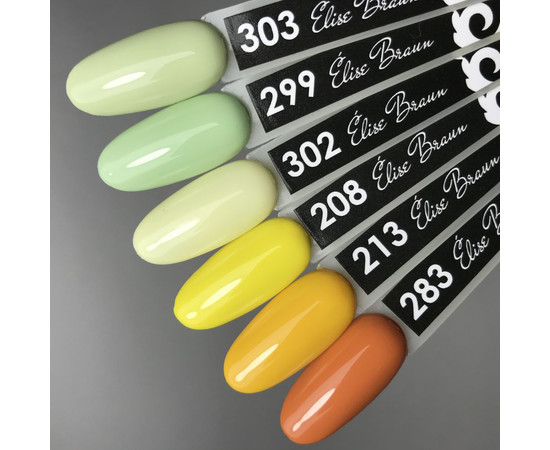 Зображення 3 Гель лак для нігтів Elise Braun 10 мл, № 213, Об'єм (мл, г): 10, Колір: 213