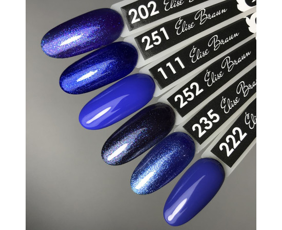 Зображення 3 Гель лак для нігтів Elise Braun 10 мл, № 235, Об'єм (мл, г): 10, Колір: 235