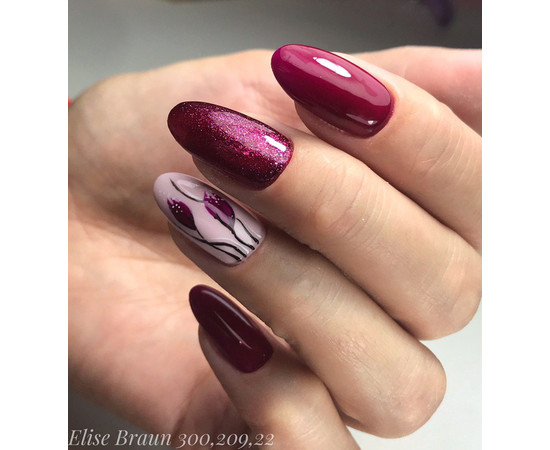 Зображення 4 Гель лак для нігтів Elise Braun 10 мл, № 209, Об'єм (мл, г): 10, Колір: 209