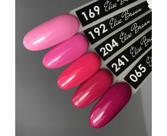 Изображение 3 Гель лак для ногтей Elise Braun 10 мл, № 169, Объем (мл, г): 10, Цвет: 169