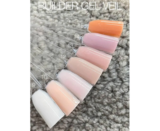 Изображение 3 Гель для наращивания Saga Builder Gel Veil 15 мл, № 13, Объем (мл, г): 15, Цвет: 013