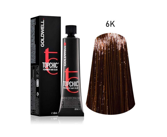 Зображення 2 Стійка фарба Goldwell Topchic 6K 60 мл