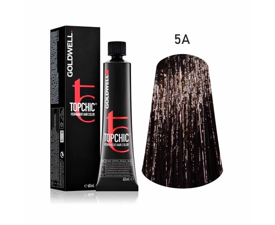 Зображення 2 Стійка фарба Goldwell Topchic 5A 60 мл