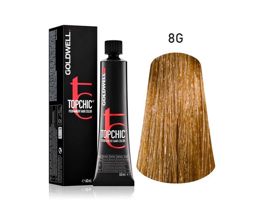 Зображення 2 Стійка фарба Goldwell Topchic 8G 60 мл