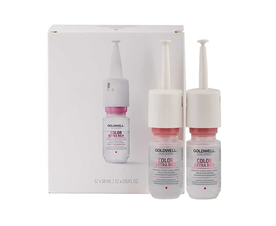 Зображення 2 Сироватка Goldwell Dualsenses Color Extra Rich для збереження кольору фарбованого волосся 12*18 мл