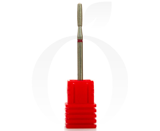 Зображення 2 Фреза алмазна куля червона 2.3 мм, робоча частина 10 мм