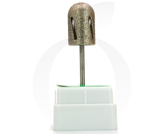 Зображення 2 Фреза алмазна для педикюру Циліндр синій 13 мм, Діаметр головки фрези (мм): 13