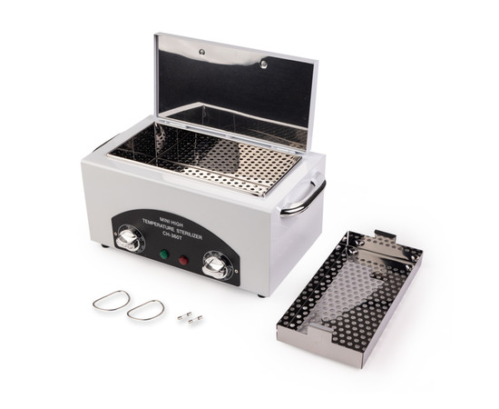 Зображення 2 Сухожаровий стерилізатор CH-360T CHROME EXCLUSIVE WHITE для стерилізації інструментів