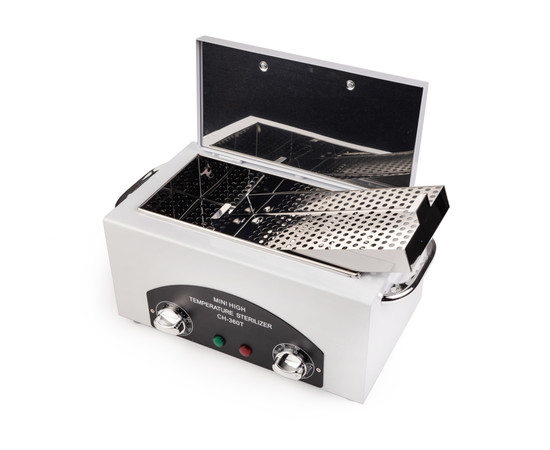 Зображення 4 Сухожаровий стерилізатор CH-360T CHROME EXCLUSIVE WHITE для стерилізації інструментів