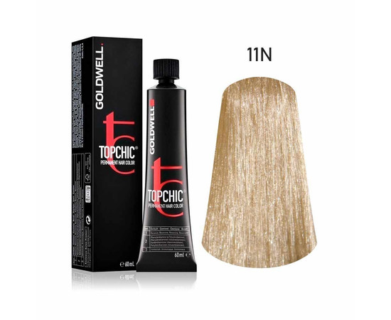 Зображення 2 Стійка фарба Goldwell Topchic 11N 60 мл