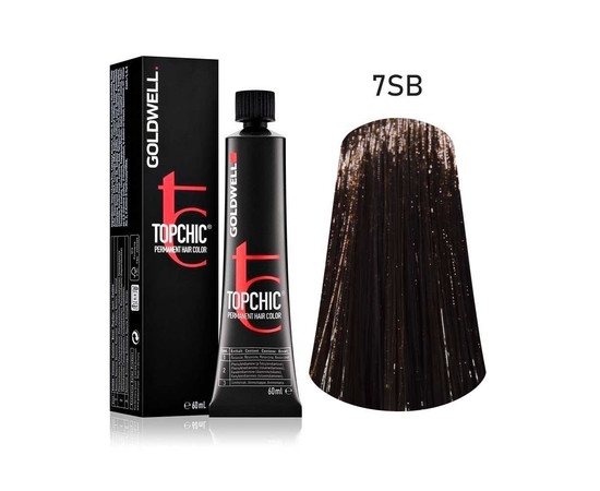 Зображення 2 Стійка фарба Goldwell Topchic 7SB 60 мл