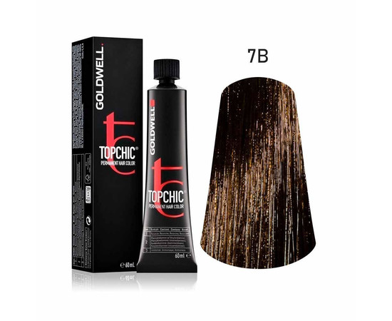 Зображення 2 Стійка фарба Goldwell Topchic 7B 60 мл