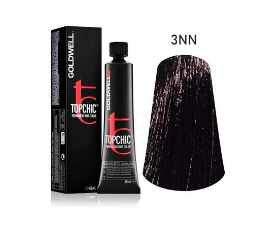 Зображення 2 Стійка фарба Goldwell Topchic 3NN 60 мл
