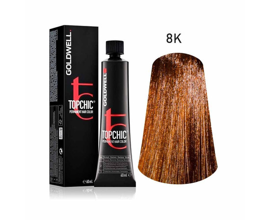 Зображення 2 Стійка фарба Goldwell Topchic 8K 60 мл