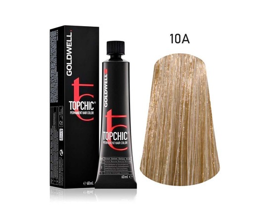 Изображение 2 Устойчивая краска Goldwell Topchic 10A 60 мл
