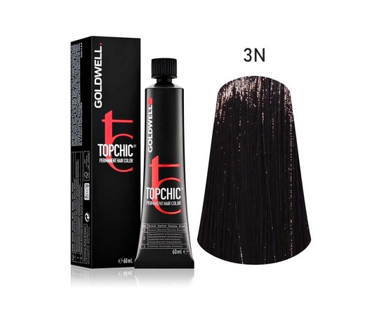 Зображення 2 Стійка фарба Goldwell Topchic 3N 60 мл