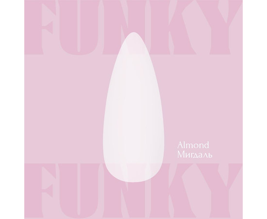 Зображення 2 Гелеві типси для нарощування ADORE prof.Funky Gel Nail Tips 240шт