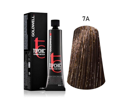 Зображення 2 Стійка фарба Goldwell Topchic 7A 60 мл