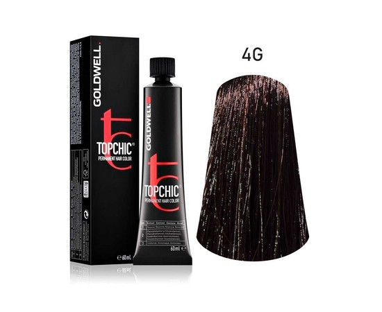 Изображение 2 Устойчивая краска Goldwell Topchic 4-G 60 мл