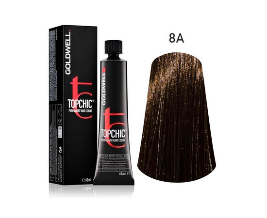 Зображення 2 Стійка фарба Goldwell Topchic 8A 60 мл