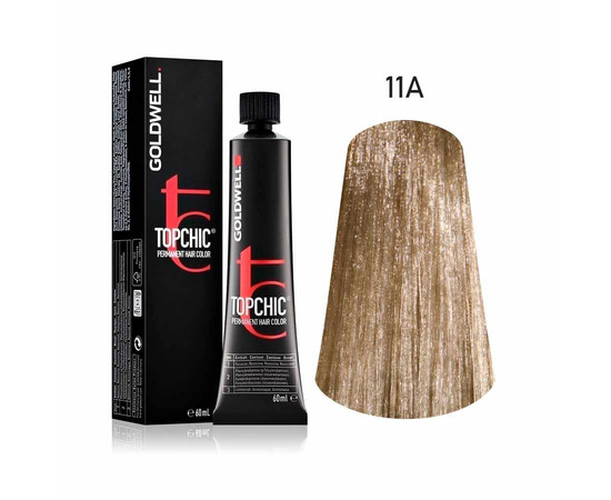 Изображение 2 Устойчивая краска Goldwell Topchic 11A 60 мл