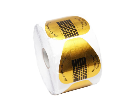 Зображення 2 Форми для нарощування золоті, CANNI, 500 шт