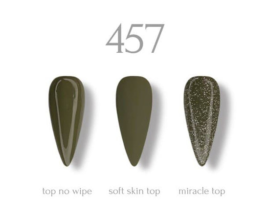 Зображення 2 Гель-лак ADORE prof. 7,5 мл №457 - khaki