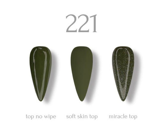 Изображение 2 Гель-лак ADORE prof. 7,5 мл №221 - military