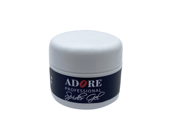Изображение 2 Гель-паутинка ADORE prof. Spider gel 5г №01 белый, Объем (мл, г): 5, Цвет: 01