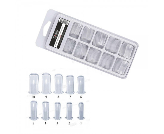 Зображення 3 Форми верхні для полігеля CANNI, 100 шт/уп