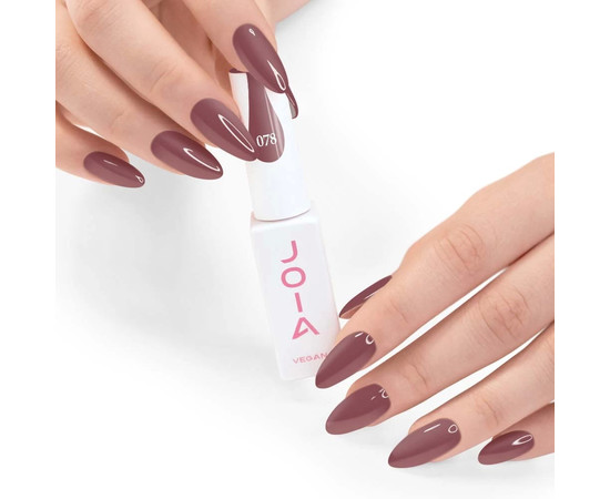 Зображення 4 Гель-лак для нігтів JOIA vegan 6 мл, № 078, Об'єм (мл, г): 6, Колір: 078