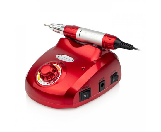 Зображення 5 Фрезер для манікюру Drill pro ZS 603 45 Вт 35 000 об, Червоний, Колір: червоний
