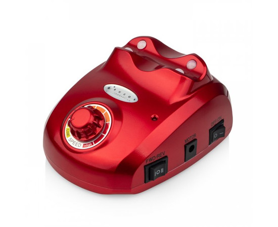Зображення 3 Фрезер для манікюру Drill pro ZS 603 45 Вт 35 000 об, Червоний, Колір: червоний