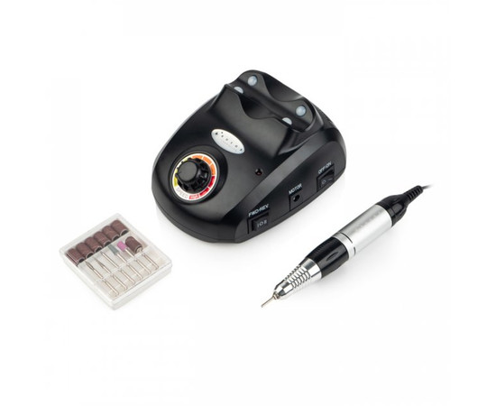 Зображення 2 Фрезер для манікюру Drill pro ZS 603 45 Вт 35 000 об, Чорний, Колір: чорний