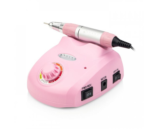 Зображення 5 Фрезер для манікюру Drill pro ZS 603 45 Вт 35 000 об, Рожевий, Колір: Рожевий