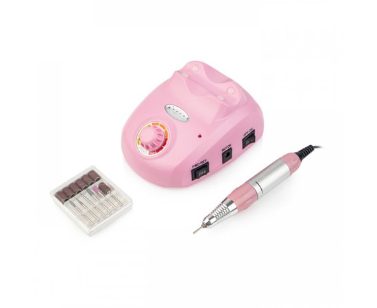Зображення 2 Фрезер для манікюру Drill pro ZS 603 45 Вт 35 000 об, Рожевий, Колір: Рожевий