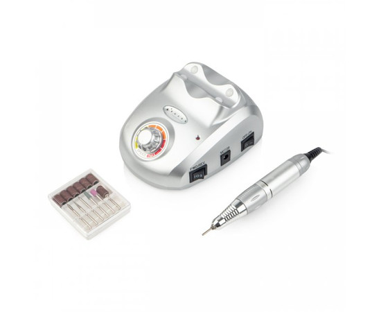 Зображення 2 Фрезер для манікюру Drill pro ZS 603 45 Вт 35 000 об, Срібний, Колір: срібло