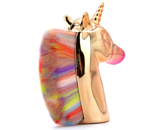 Зображення 2 Щітка манікюрна для видалення пилу з нігтів Єдиноріг - Золотий