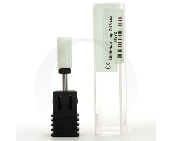 Зображення 2 Фреза керамічна циліндр чорна 7 мм, робоча частина 13 мм