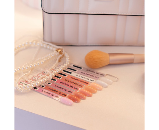 Изображение 5 Гель Kira Nails Builder Gel № 001, 15 г, Объем (мл, г): 15, Цвет: 001