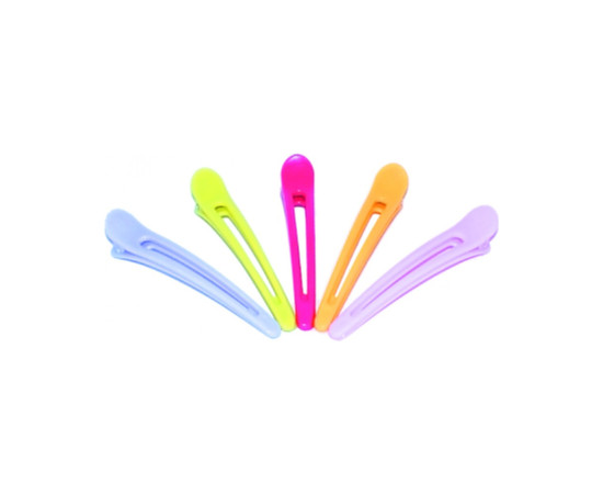 Зображення 2 Затискачі для стрижки волосся, пластмасові SPL 964085, 12 см, 10 шт