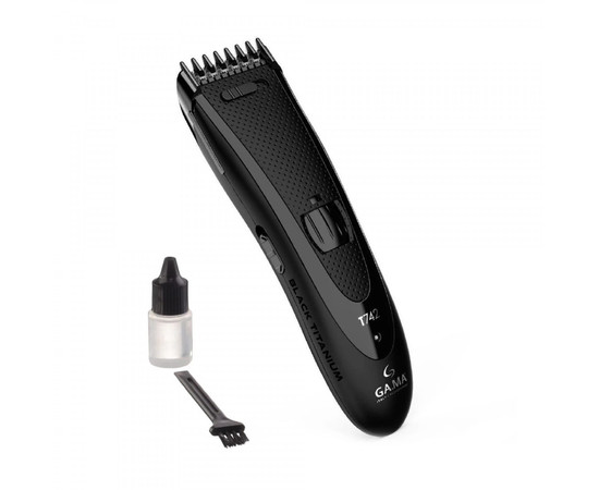 Зображення 3 Машинка для стрижки волосся Ga.Ma Black Titanium T742 (GM4510)