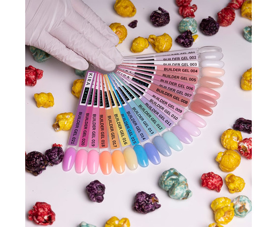 Зображення 5 Гель Kira Nails Builder Gel № 010, 5 г, Об'єм (мл, г): 5, Колір: 010