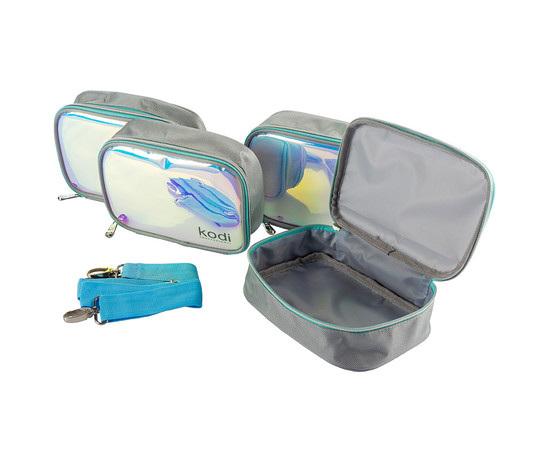 Изображение 2 Сумка для косметики Kodi №01 голограмма (20087784)