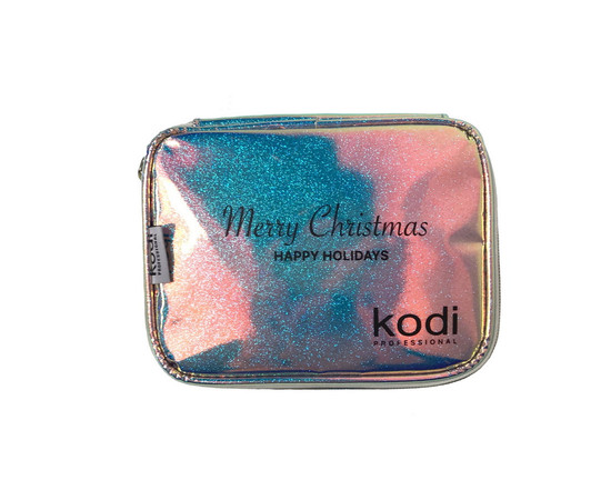 Изображение 2 Косметичка Kodi "Merry Christmas" нейлон, на молнии, гологра ммный