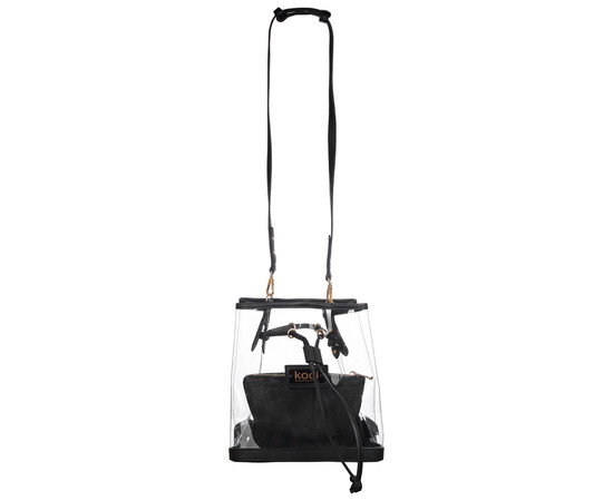 Зображення 2 Сумка на плече прозора з косметичкою всередині Kodi 20102357